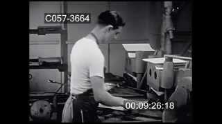 Vinyl Record Manufacturing Process - 1950s - 60s