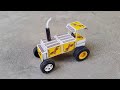 How To Make A Matchbox Tractor Toy At Home Matchbox Craft Diy Tractor
