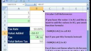 Excel Magic Trick #214: Circular Reference in Formula