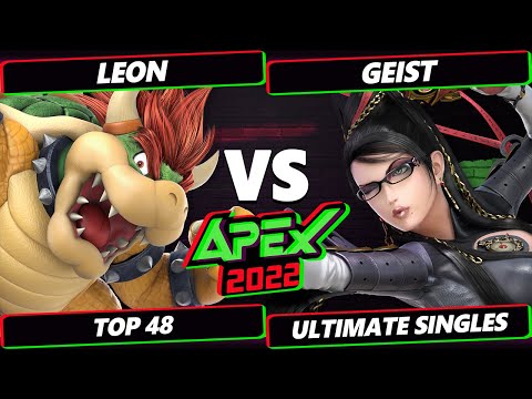Apex 2022 Top 48 - Leon (Bowser) Vs. Geist (Bayonetta) SSBU Ultimate Tournament