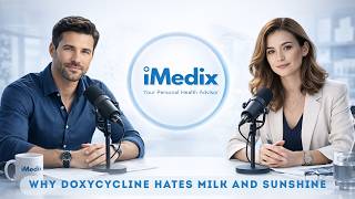 Why Doxycycline Hates Milk and Sunshine | Absorption and Photosensitivity Explained | iMedix Podcast