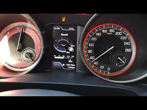 Suzuki Swift sport 130 Hybrid 48V 2020 0-100 km/h acceleration
