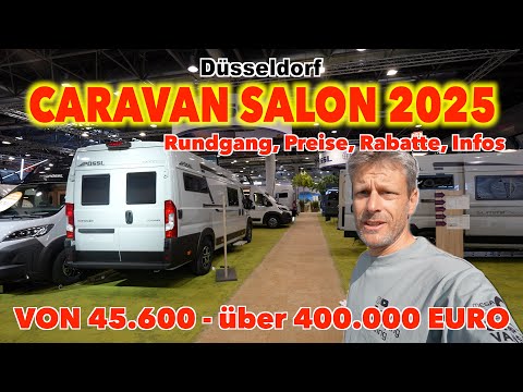 Preise, Rabatte, Infos - Caravan Salon Düsseldorf 2025. Messerundgang 1 | Van, Thetford Toilette...