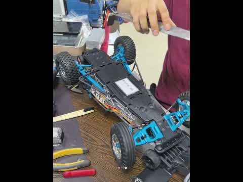 GPM is developing stainless steel chassis skid plates for the ARRMA 1/8 Notorious V6 & TAMIYA DT-04