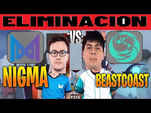 ELIMINACION BEASTCOAST VS NIGMA MIRACLE ANIMAJOR BO2