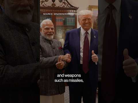 India's Modi tries to make a deal with #Trump #shorts