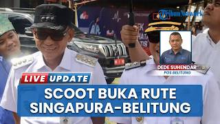 Maskapai Scoot Buka Rute Penerbangan Singapura-Belitung pada 3 Mei, Bupati Djoni: Terus Persiapan