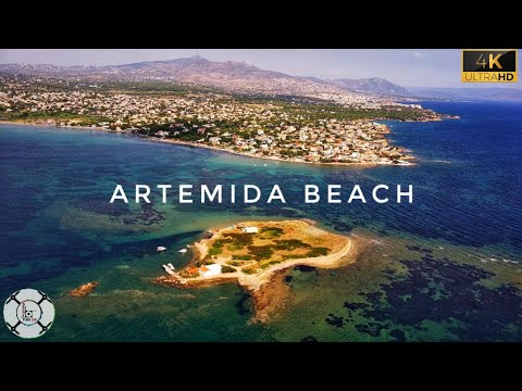 Fimi X8 SE 2020 & FimiPalm - Artemida Beach | 4K Footage [Dronetube_GR]