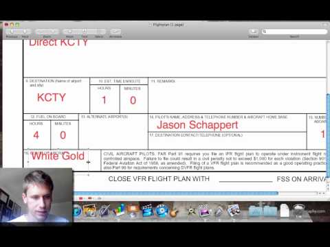 How To File A VFR Flight Plan