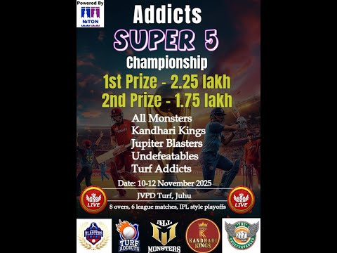 ADDICTS SUPER 5 CHAMPIONSHIP 2025 | FINAL DAY