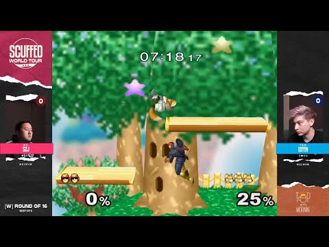 S2J (Captain Falcon) vs. Leffen (Fox) | Scuffed World Tour Melee Winners Round of 16