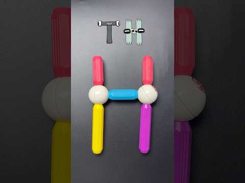 I made TH by magnetic #satisfying #oddlysatisfying