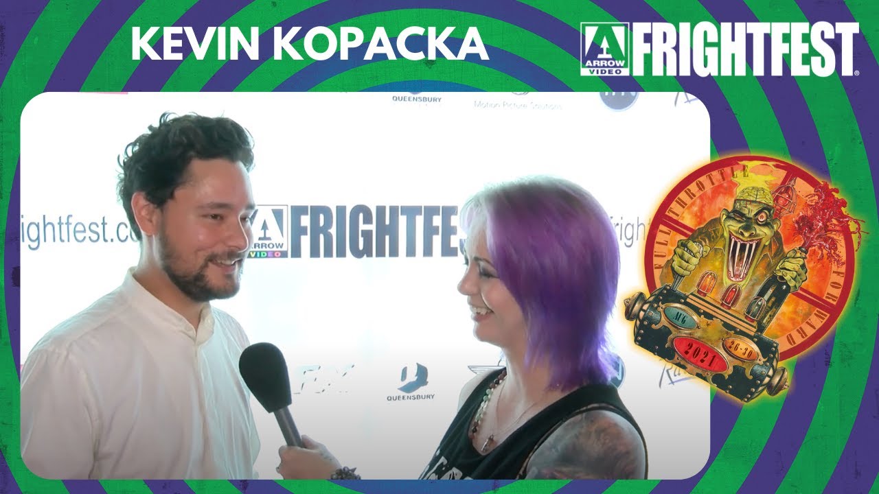 Red Carpet interview with Kevin Kopacka - Dawn Breaks Behind Her Eyes FrightFest 2021