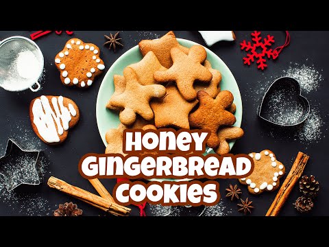 Gingerbread Cookies? Always! Soft and Chewy Honey #GingerbreadCookies Recipe