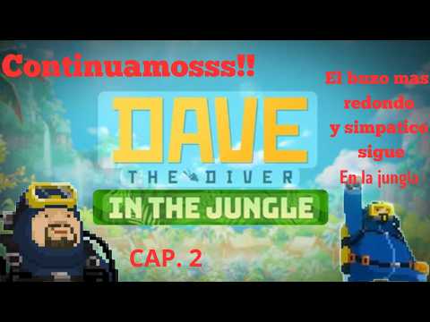Dave the Diver en la Jungla!!! Continuamos dia 2 +misiones +profundidad +peligros y +++ TRABAJO!