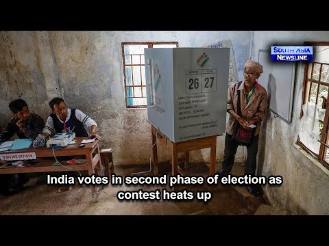 India votes in second phase of election as contest heats up