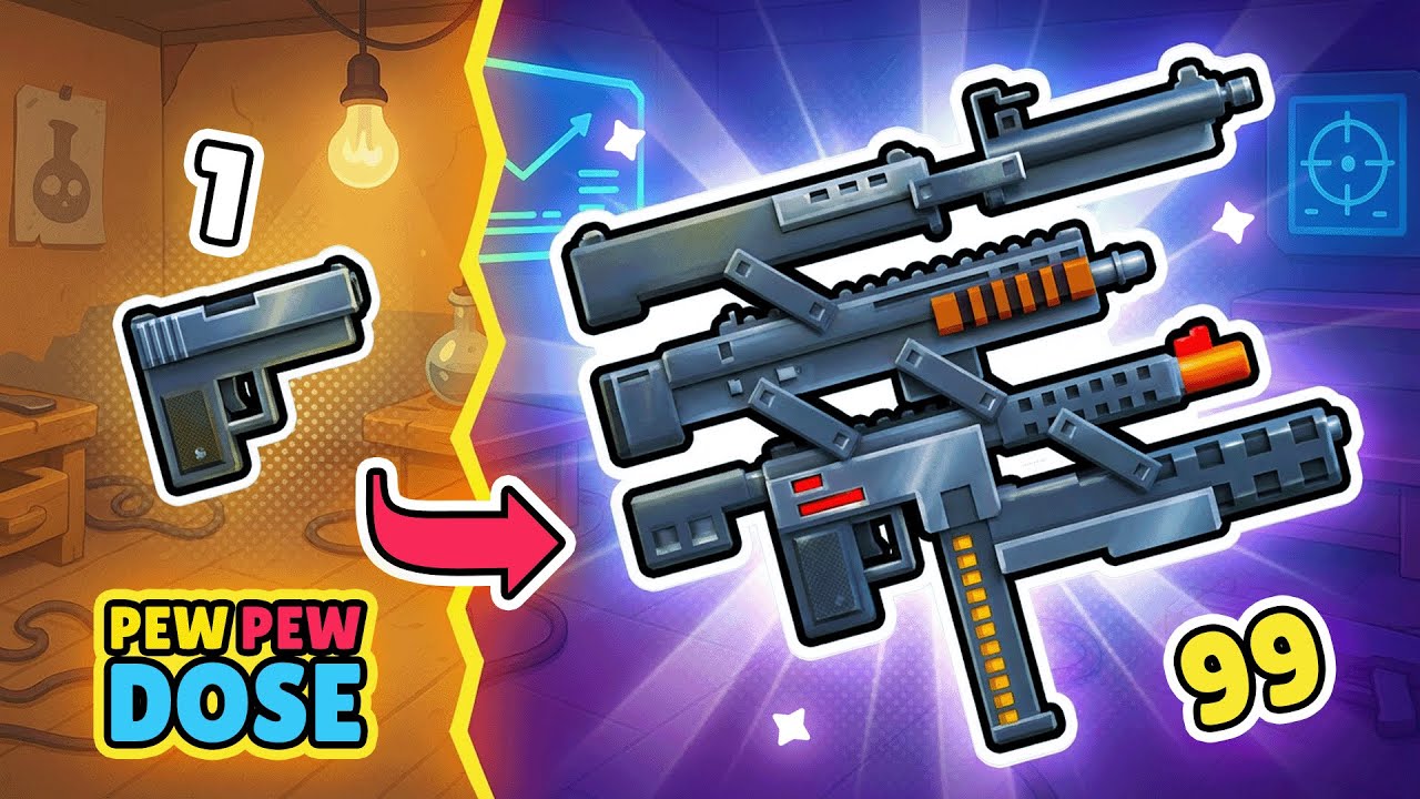 Pew Pew Dose: Revitalizing the 3D Arcade Shooter Experience