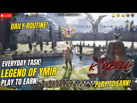 Legend Of Ymir | Daily Routine Guide , Kyrobell Partnership Server! ( Tagalog )