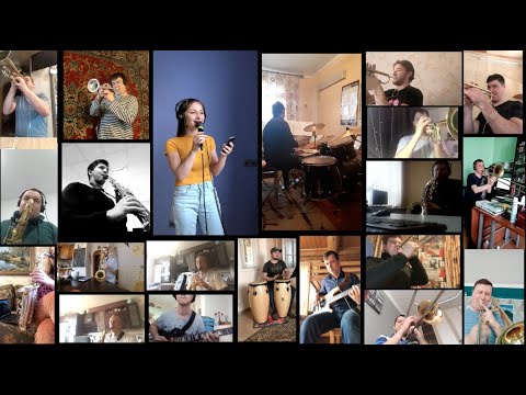 JP BIG BAND & Анна Зиновьева - Where Do I Begin (quarantine edition)