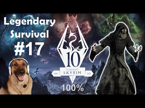 Skyrim Anniversary Edition Legendary Survival 100% - Meeting the Greybeards - Ep 17