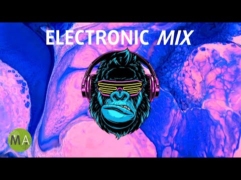 Upbeat Study Music Electronic Mix for Deep Focus (Neon Gorilla) - Isochronic Tones
