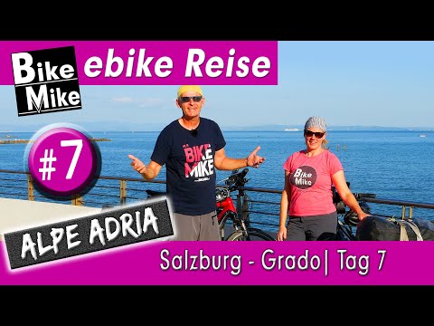 The Alpe Adria Cycle Path | From Salzburg across the Alps to the Mediterranean Sea at Grado | Sta...