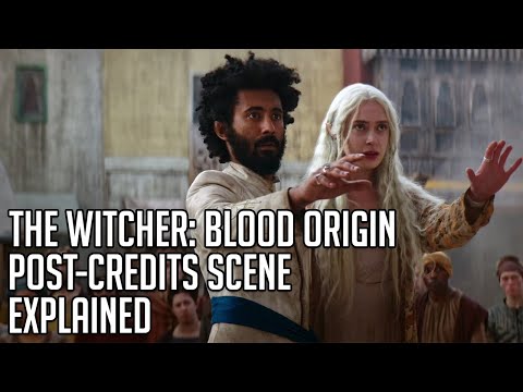The Witcher: Blood Origin Post-Credits Scene Explained | Witcher Season 3 Connection