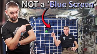 Flat Earthers think NASA 'Blue Screen' the ISS