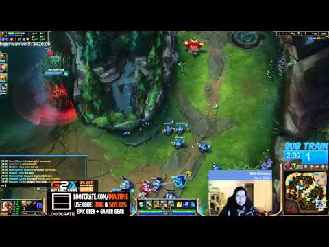 Imaqtpie vs WildTurtle - Corki vs Lucian Bot - League of Legends Full Game