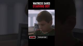 Waitress Saves Starving Boy - Part 2 #shorts