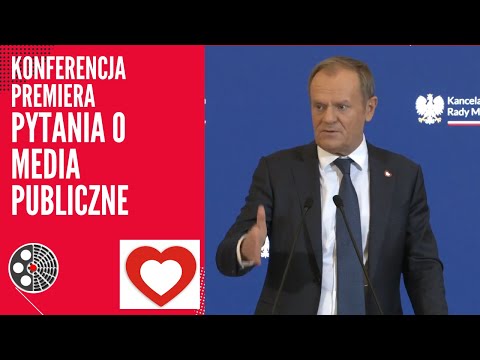 Donald Tusk o mediach publicznych i ustawie okołobudżetowej