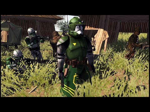 Commander Doom Guards Wookie Village - Men of War: Star Wars Mod Battle Simulator