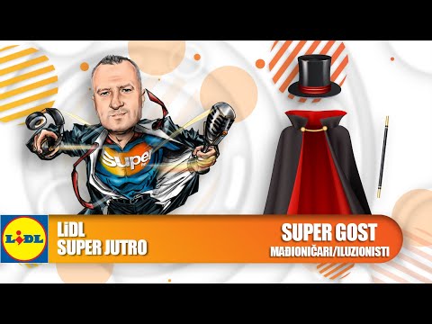 LIDL SUPER JUTRO 11.03.2022. - Piksi i Zeka (Mađioničari i iluzionisti)