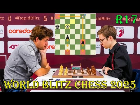 Magnus Carlsen (2881) vs Ihor Samunenkov (2487) || World Blitz Chess 2025 - R17