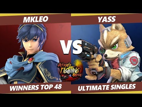 UFA 2019 SSBU - FOX | MkLeo (Marth) Vs ESM | Yass (Fox) Smash Ultimate Tournament Winner Round of 48
