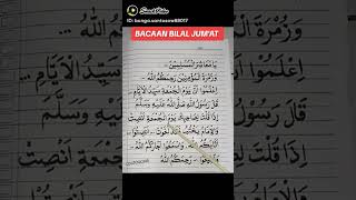 Download lagu bacaan Bilal sholat Jum'at #sholat #bacaanalquran #sholatjumat #bilal #viralshorts #viralvideo mp3