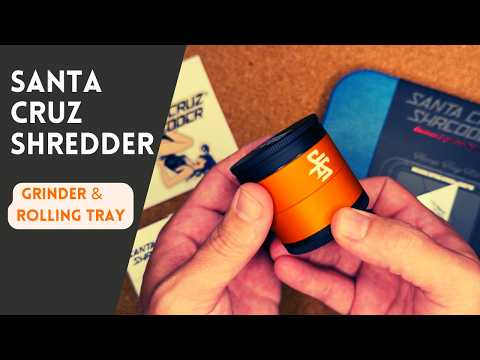 Santa Cruz Shredder Grinder & Rolling Tray | Inside Look