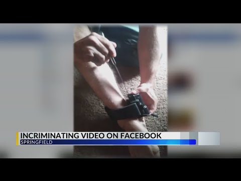 Man Videos Himself Taking Off Ankle Bracelet with Butter Knife