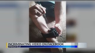 Man Videos Himself Taking Off Ankle Bracelet with Butter Knife