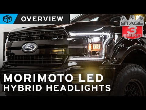 18-20 F-150 Morimoto Hybrid LED Headlights Overview