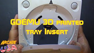 Dreamcast GDEMU 3D print tray insert