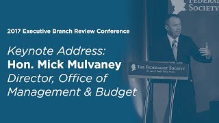 Click to play: Keynote Address by Mick Mulvaney