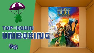 The Lord of the Rings: Duel for Middle-earth Unboxing // 7 Wonders Duel