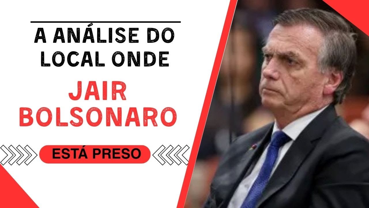 Análise Espiritual - Análise da Cela onde está Bolsonaro