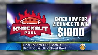 How To Play CBS Local's Pro Football Knockout Pool