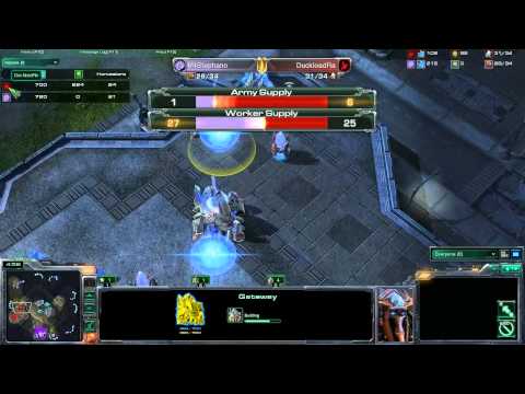 Duckload.White-Ra [P] vs MǂStephano [Z] - Game 1