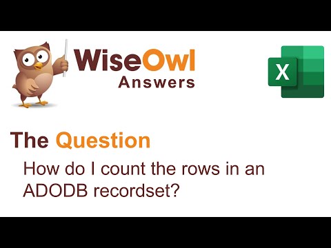 Excel VBA Introduction Part 58 1 SQL for Excel Files Basic Select Statements