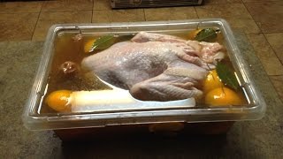 Turkey Brine "Preps for Thanksgiving"