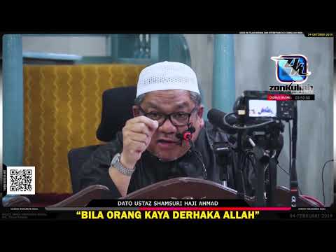 TAZKIRAH : Punca Datangnya Azab - Ustaz Shamsuri Haji Ahmad
