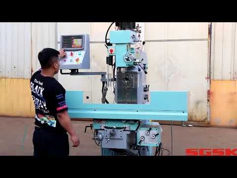 Vertical drilling and milling machine ZX6350C ZX6350D